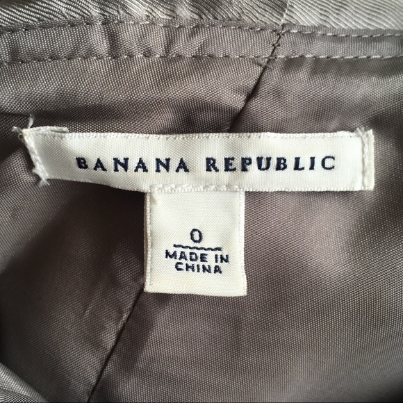 Silk Banana Republic One-Shoulder Ruffle Dress - Picture 5 of 8